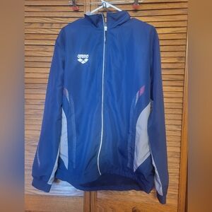Arena Men's Navy USA Performance Jacket Size Large‎